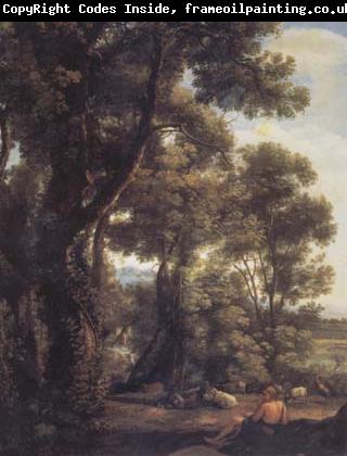 Claude Lorrain Landscape with a Goatherd (mk17)